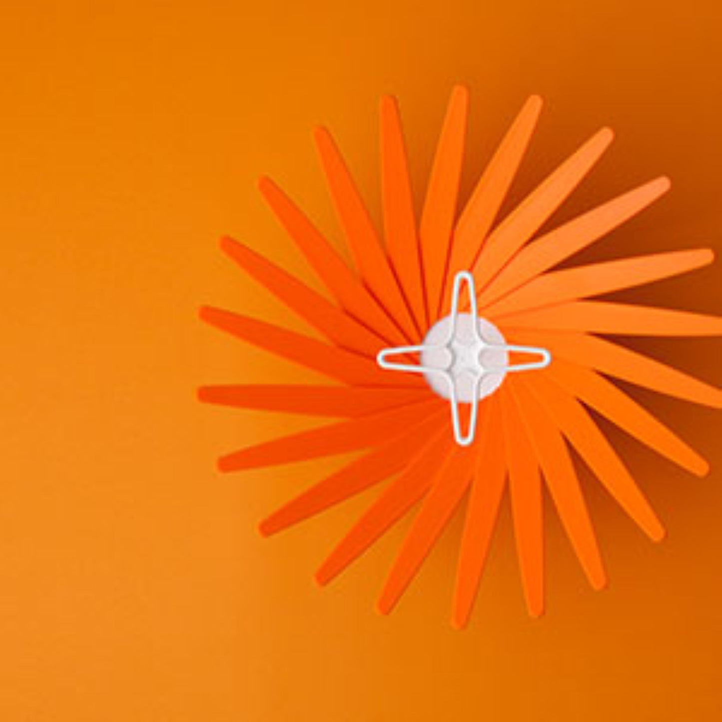 Bloom kitchen basket Orange