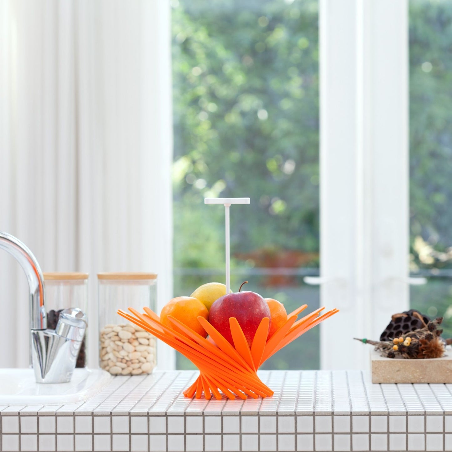 Bloom kitchen basket Orange