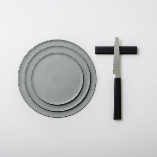 CHOPLATE 3 size set gray + knife